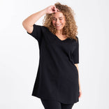 Je m'appelle Tops Top Julie | Zwart