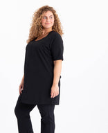 Je m'appelle Tops Top Julie | Zwart