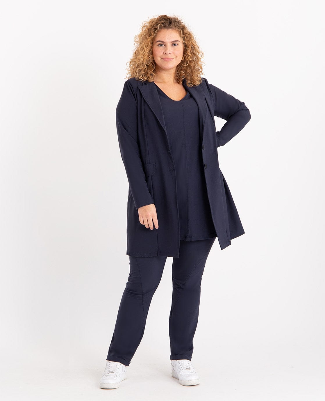 Je m'appelle Tops Top Julie | Donkerblauw