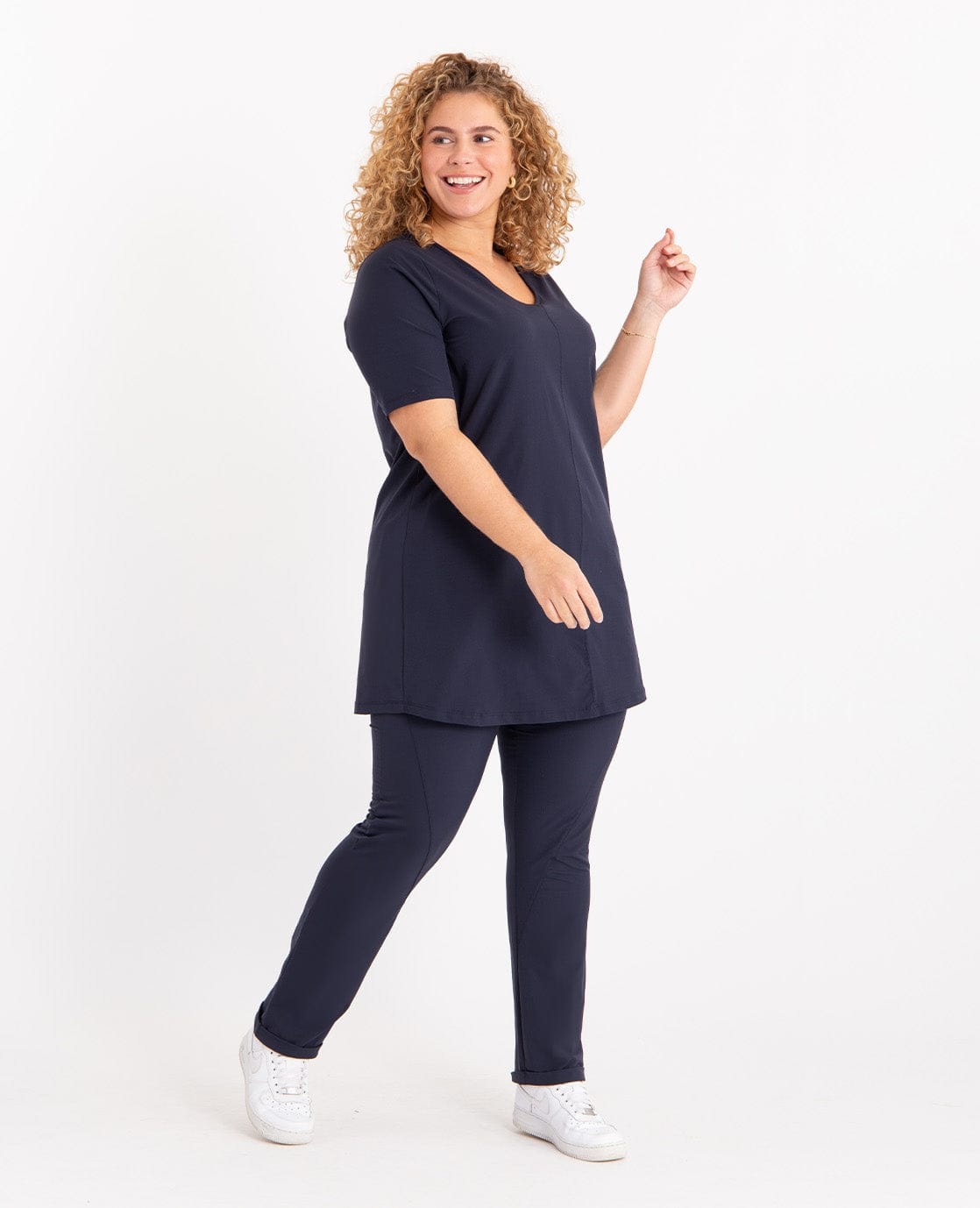 Je m'appelle Tops Top Julie | Donkerblauw