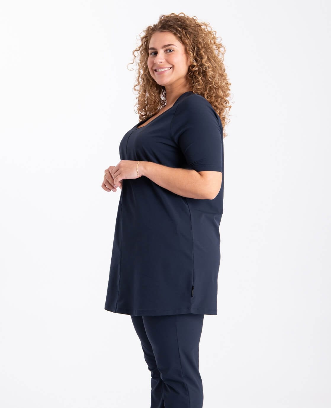 Je m'appelle Tops Top Julie | Donkerblauw