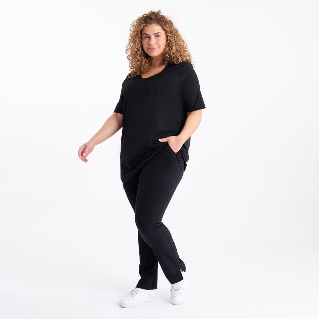 Je m'appelle Broeken Pant Lucie Travel | Zwart