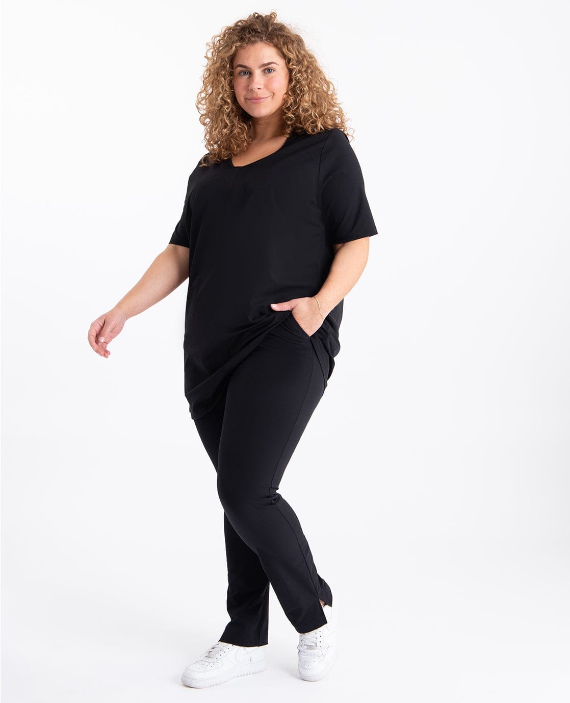 Je m'appelle Broeken Pant Lucie Travel | Zwart