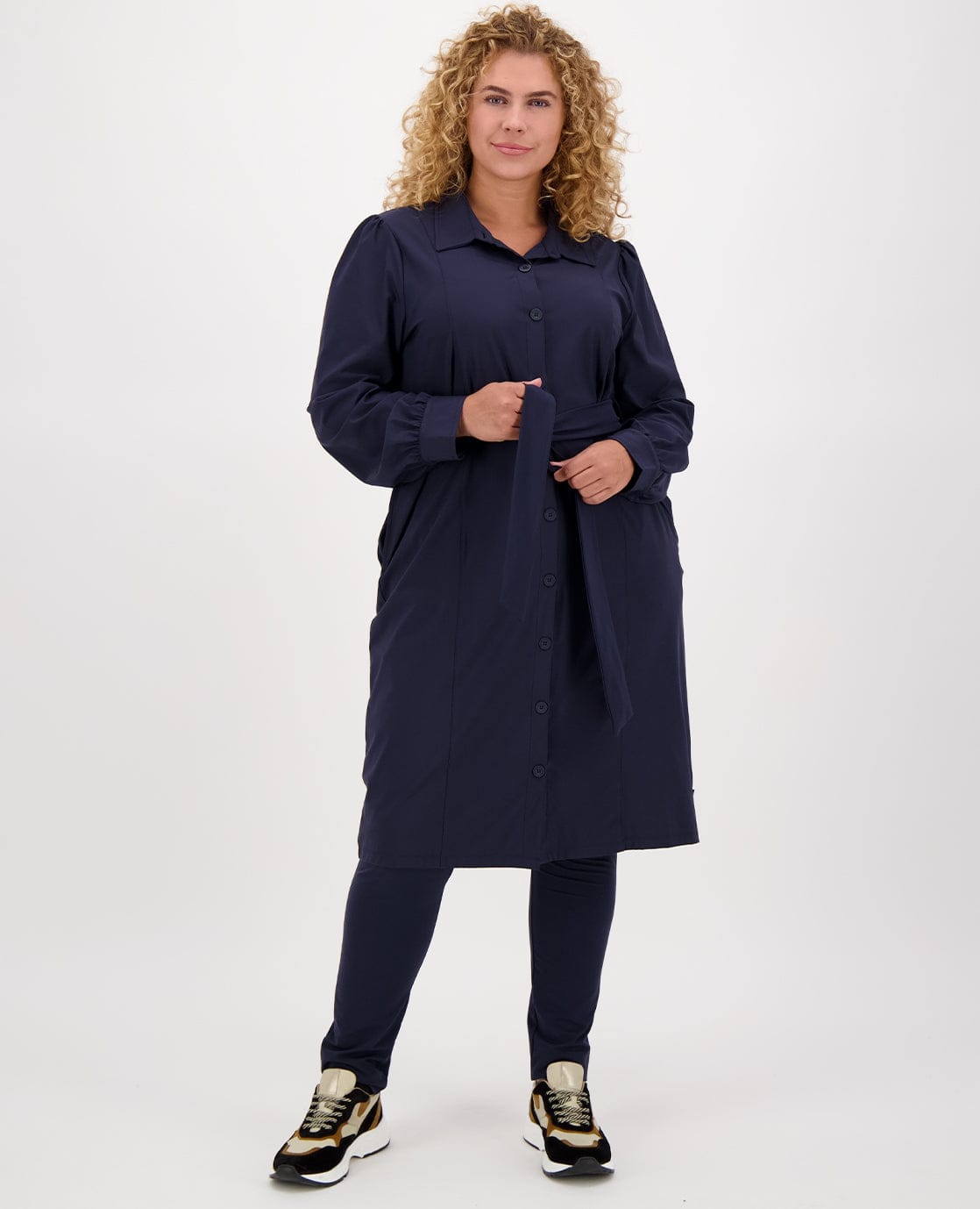 Je m'appelle Broeken Donkerblauw / 44 / Regular Legging Travel | Donkerblauw