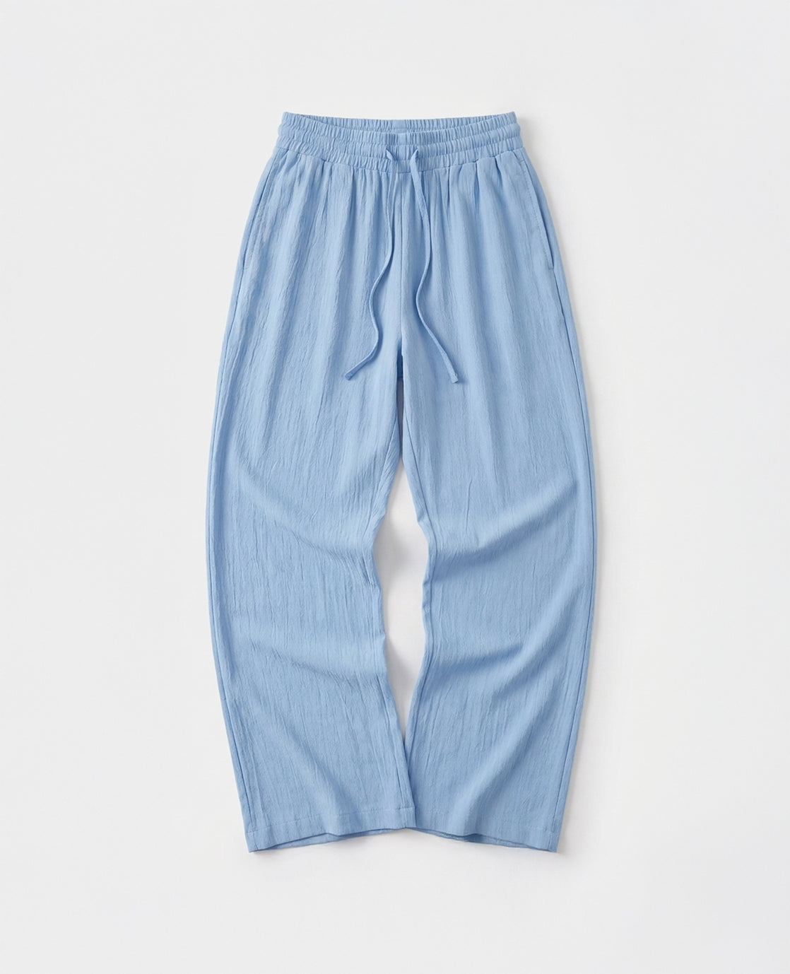 Pant Straight Summer | Pastel Blauw