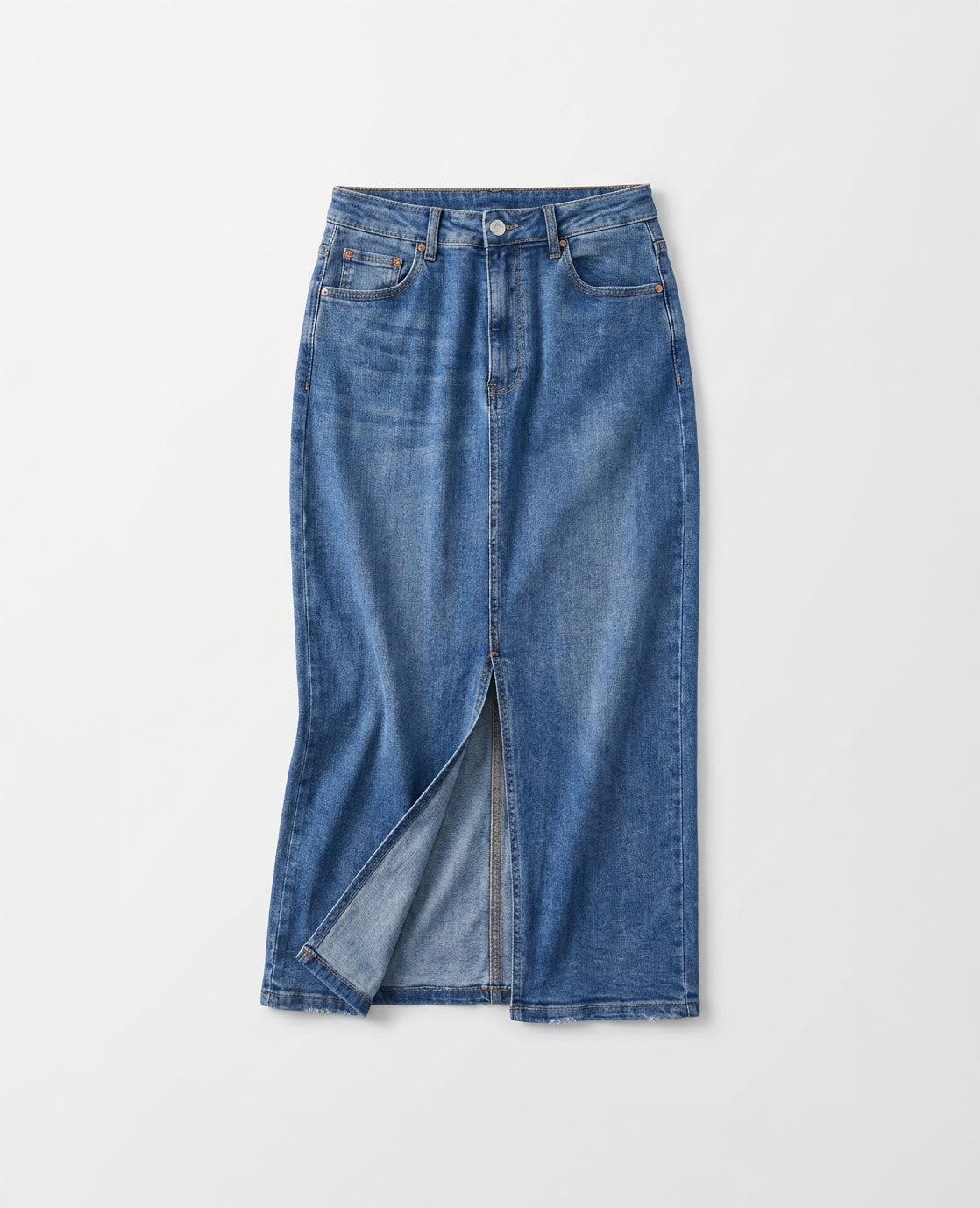 Skirt Denim Superstretch | Medium Denim