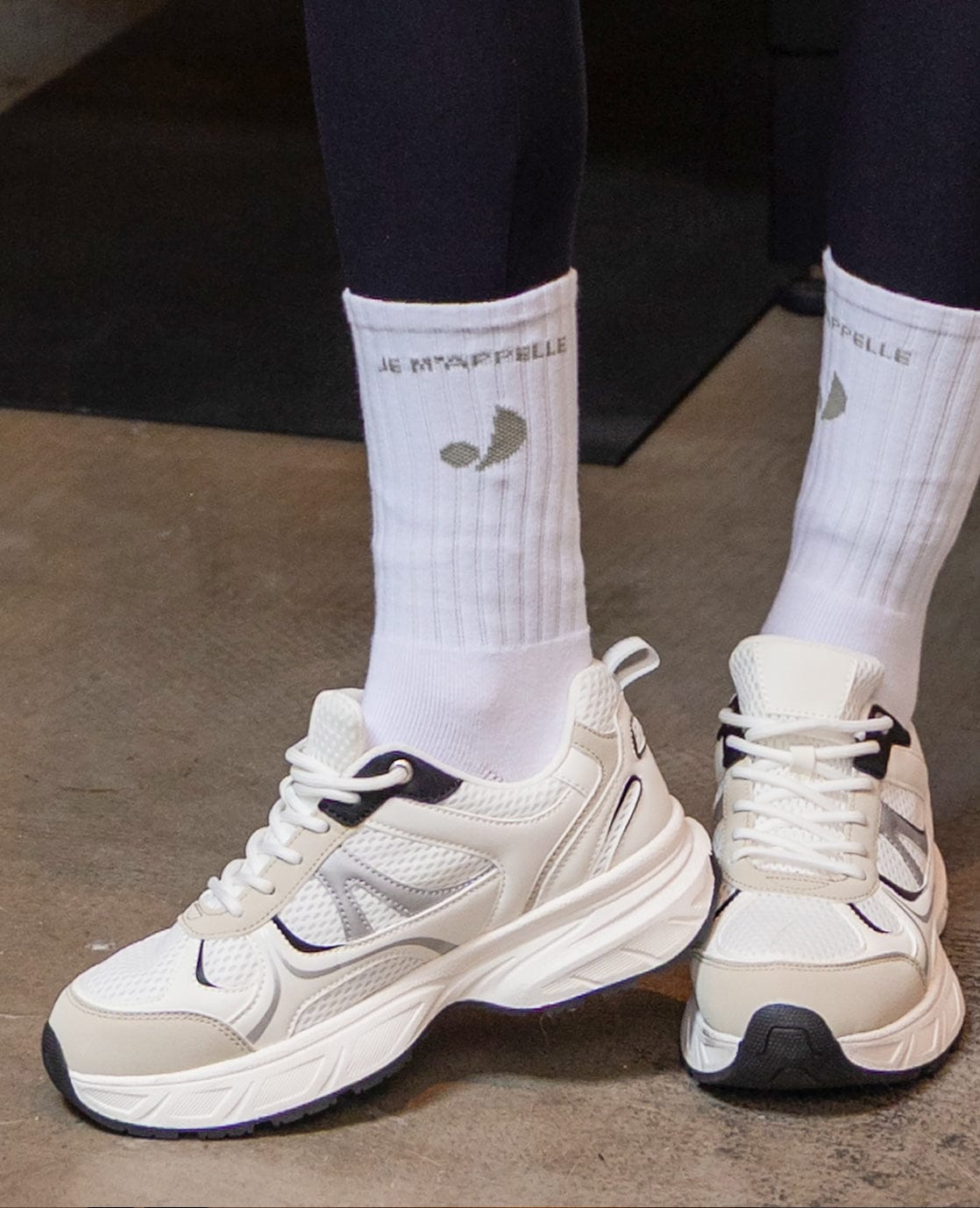 Je m'appelle Accessoires Wit / One Size Socks | Wit