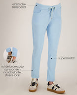 Je m'appelle Broeken Pant Summer Superstretch | Summer Blue