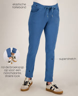 Je m'appelle Broeken Pant Summer Superstretch | Denim Blue