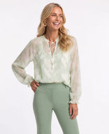 Je m'appelle Tops Multicolor Green / XS Top Rosalie | Multicolor Green