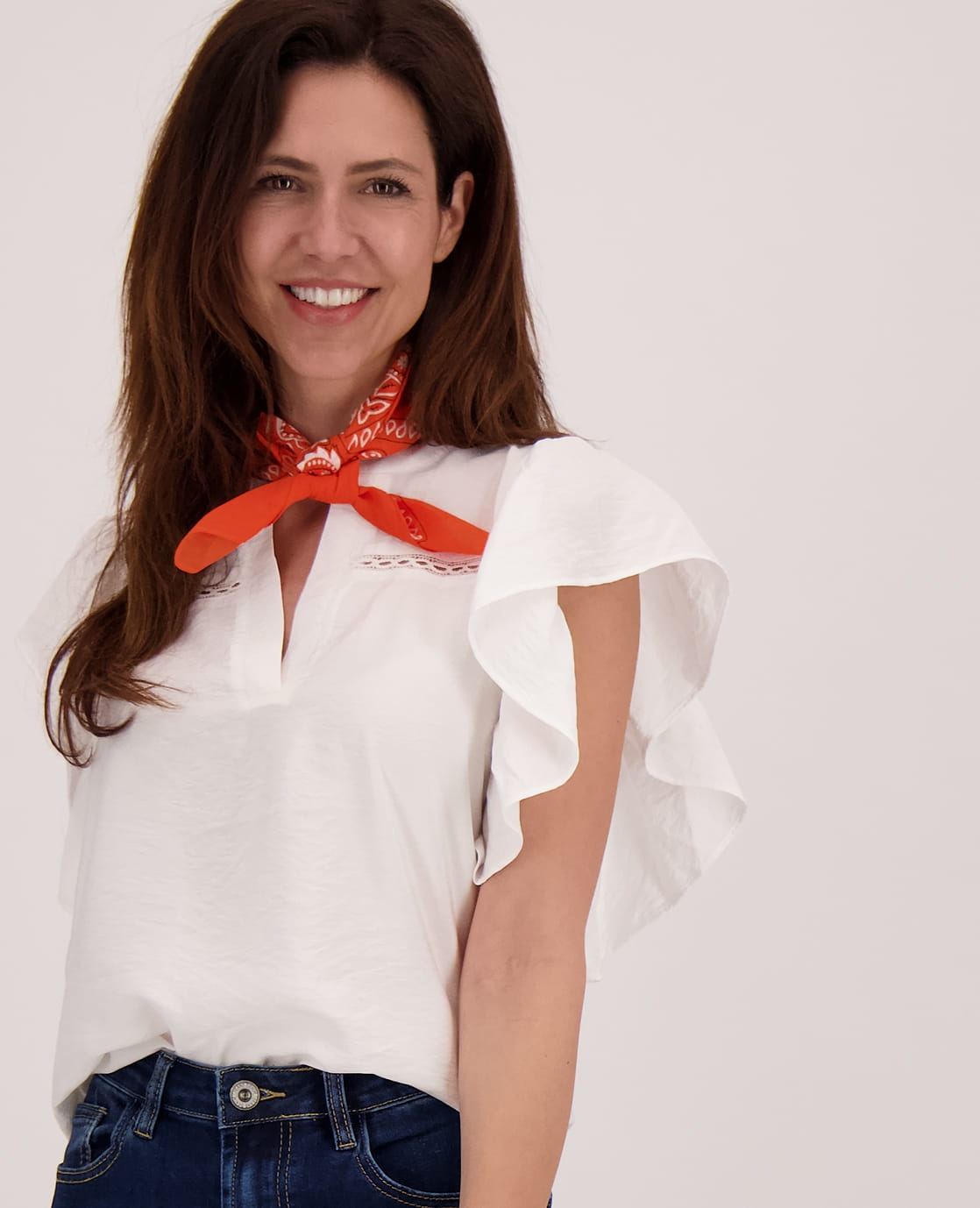 Je m'appelle Accessoires Oranje / One Size Sjaaltje | Oranje
