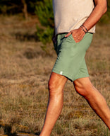 Je m'appelle Broeken Short Homme Buttons | Lichtgroen