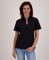 Je m'appelle Tops Top Ruche Travel | Zwart