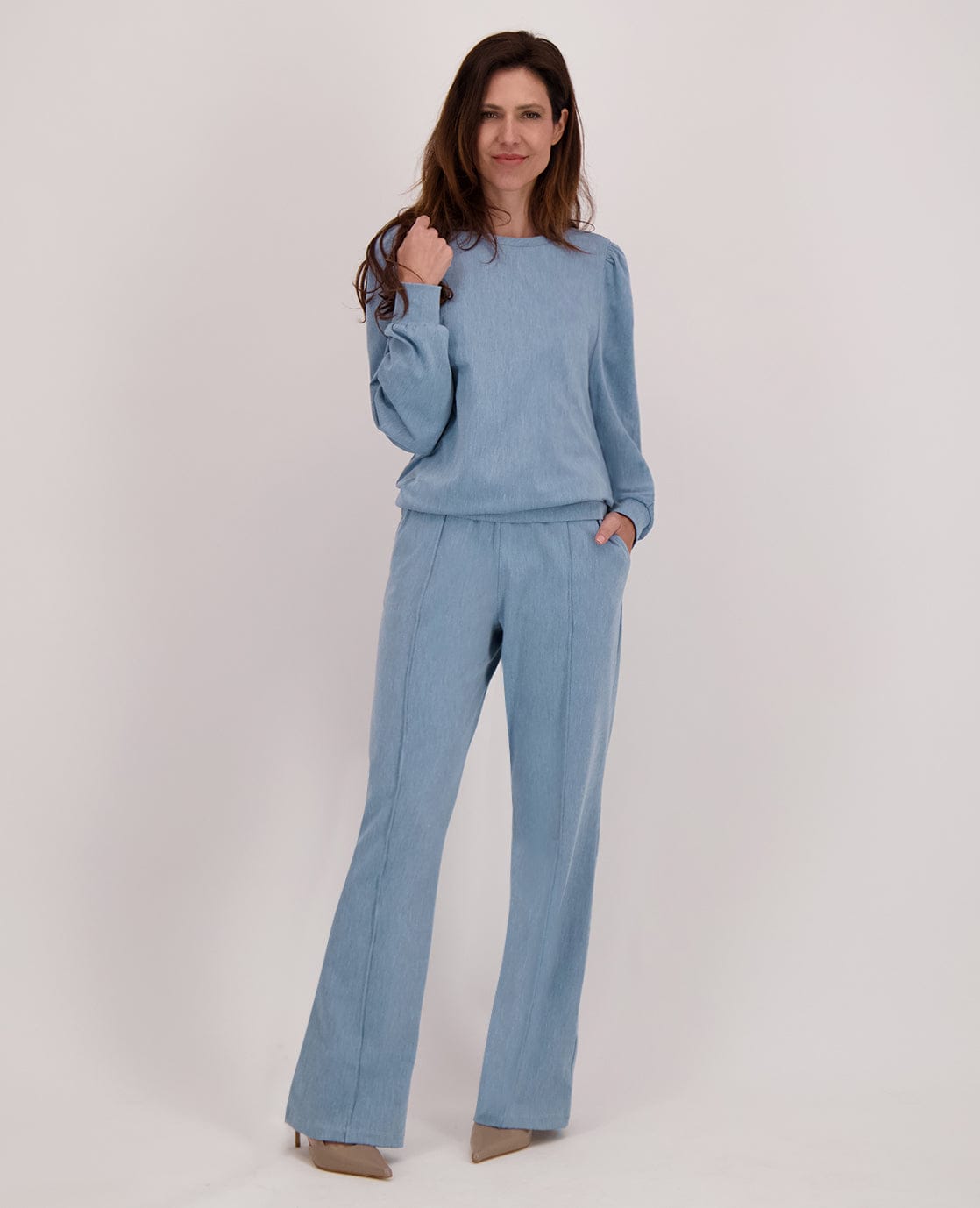 Je m'appelle Broeken Light Denim Blue / XS / Short Pant Jane | Light Denim Blue