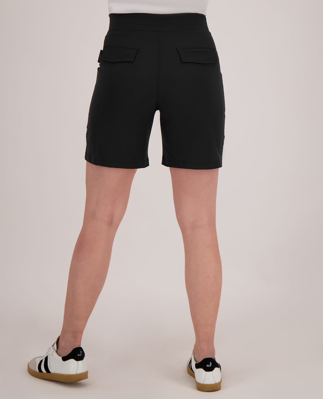 Je m'appelle Broeken Short Chino Travel | Zwart