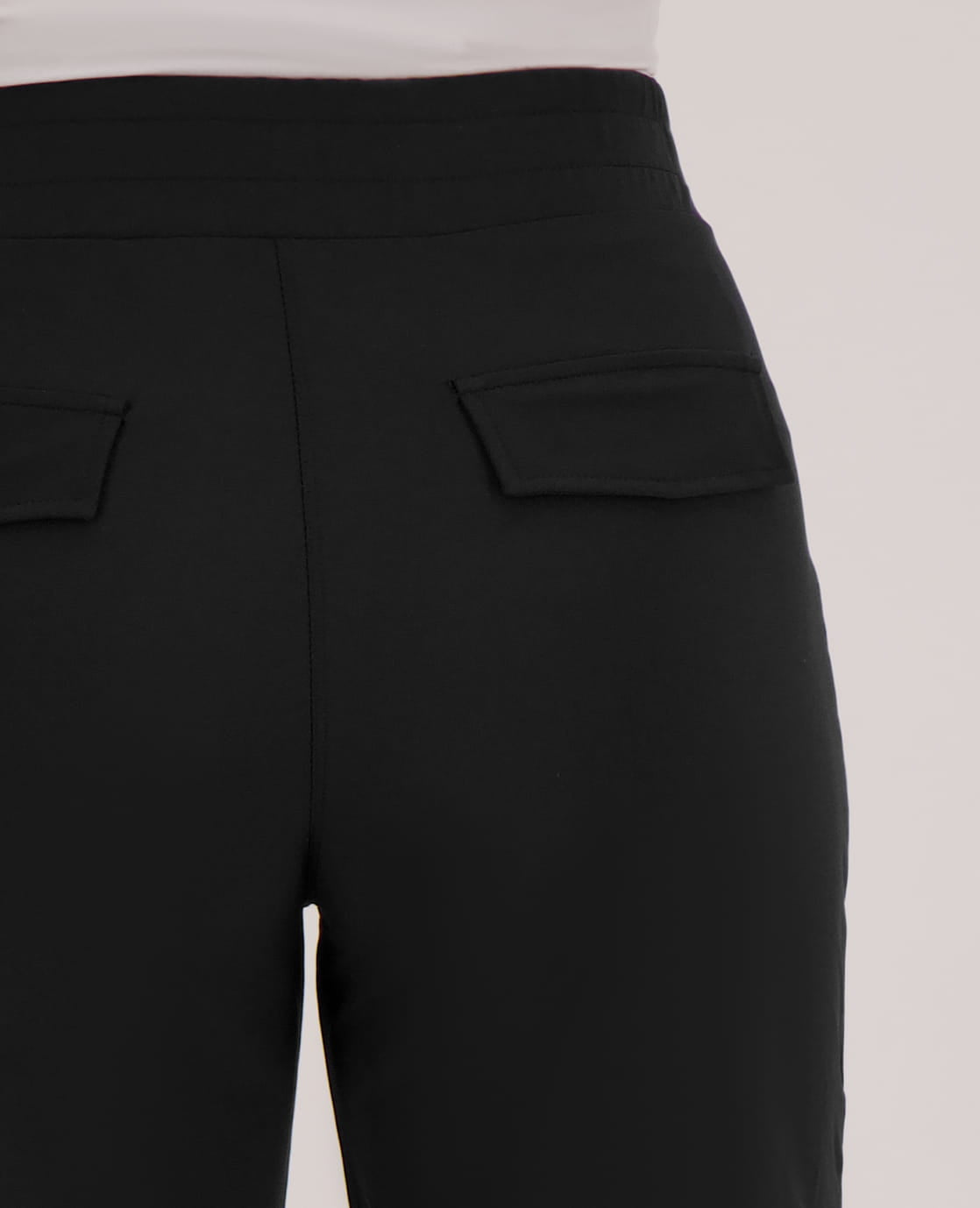 Je m'appelle Broeken Short Chino Travel | Zwart