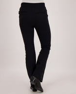 Je m'appelle Broeken Pant Flare Yinthe Travel | Zwart