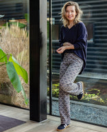 Je m'appelle Broeken Dark Greige/Navy / XS / Short Pant Ivy | Dark Greige/Navy