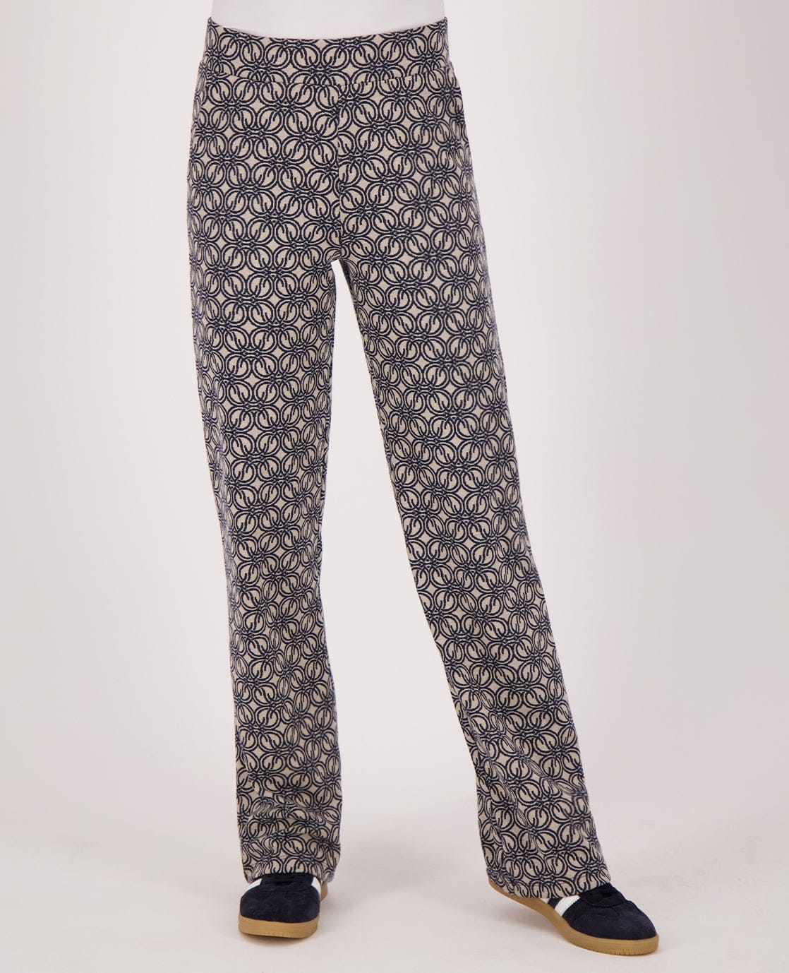 Je m'appelle Broeken Pant Ivy | Dark Greige/Navy