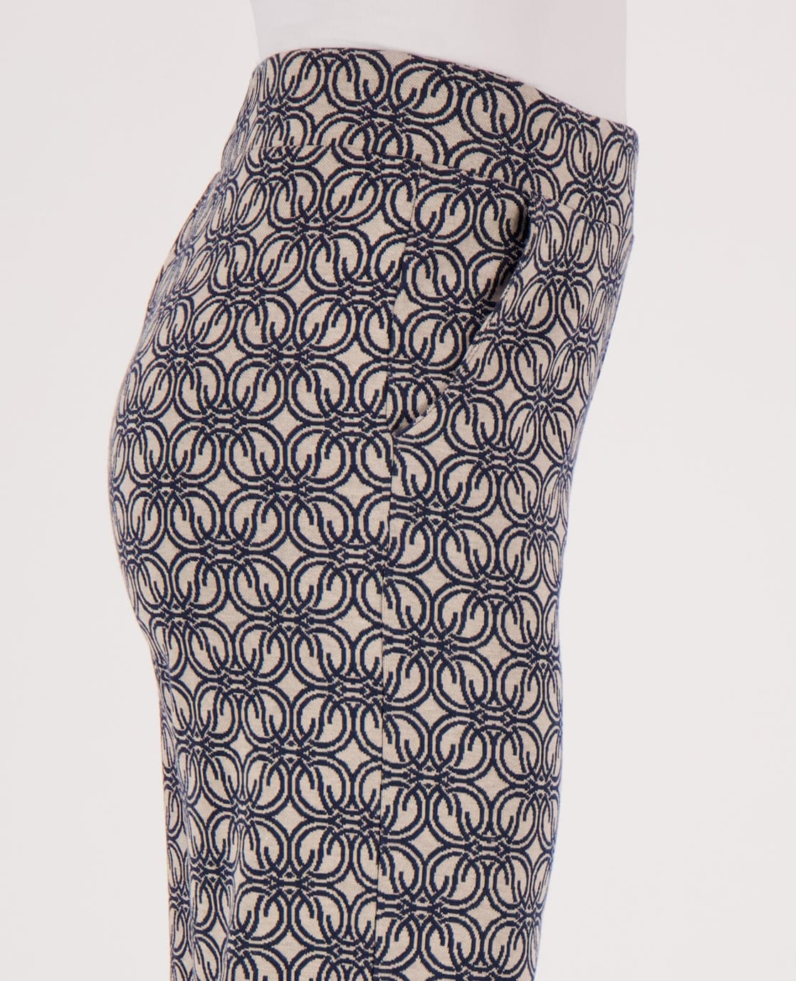 Je m'appelle Broeken Pant Ivy | Dark Greige/Navy