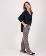 Je m'appelle Broeken Pant Ivy | Dark Greige/Navy