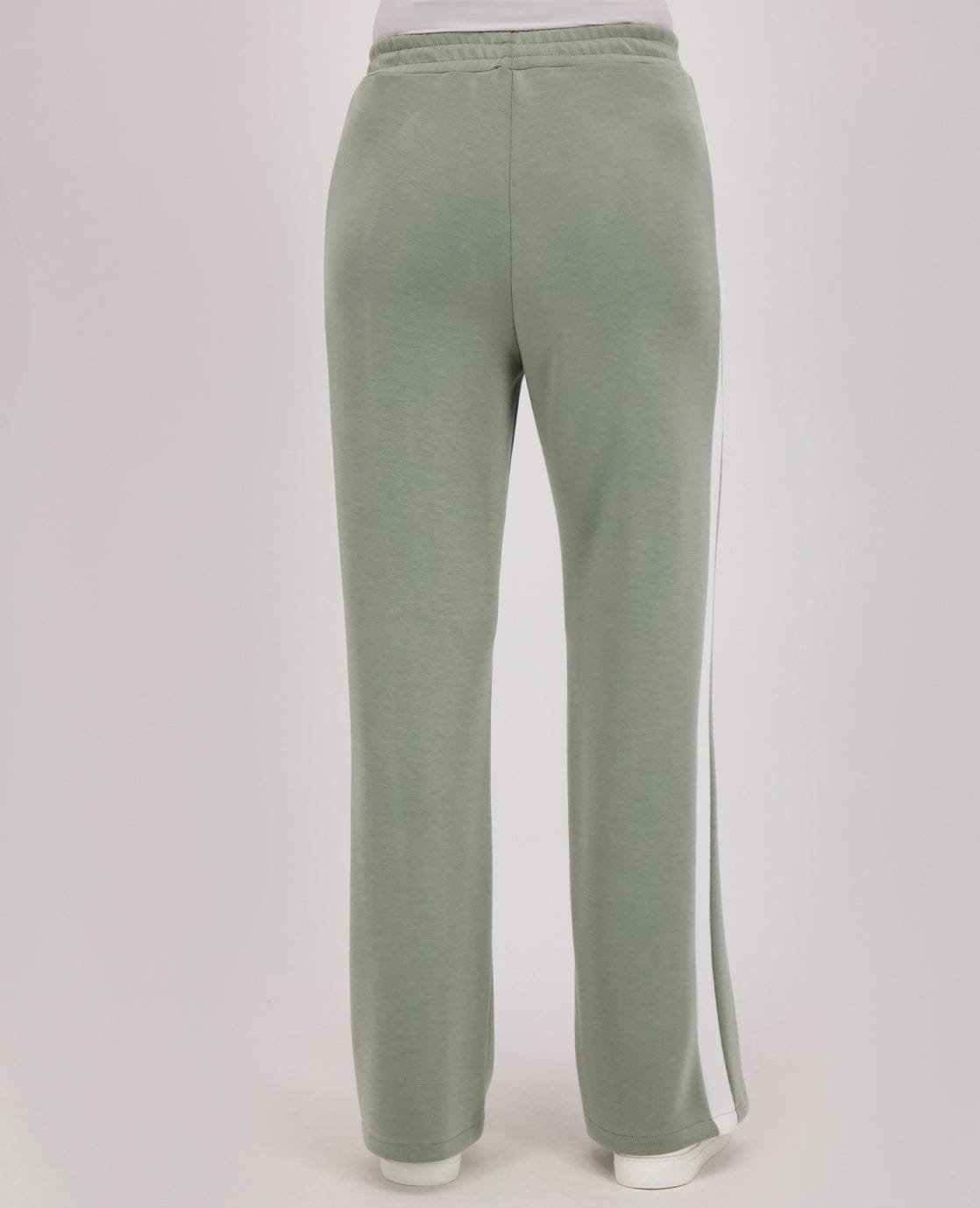 Je m'appelle Broeken Pant Fenna | Sage Green/Off White