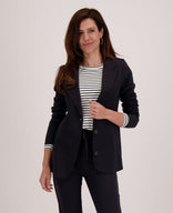 Je m'appelle Jassen Blazer Perfecte Travel | Zwart