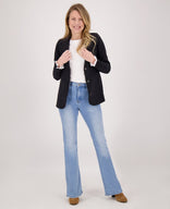 Je m'appelle Jassen Blazer Perfecte Travel | Zwart