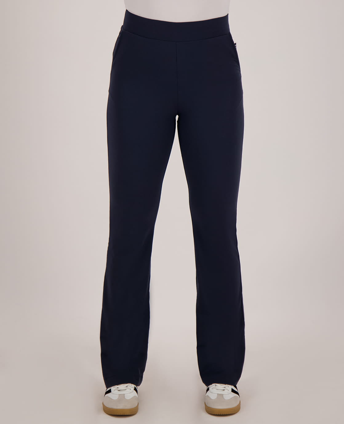 Je m'appelle Broeken Pant Flare Zoëy | Donkerblauw