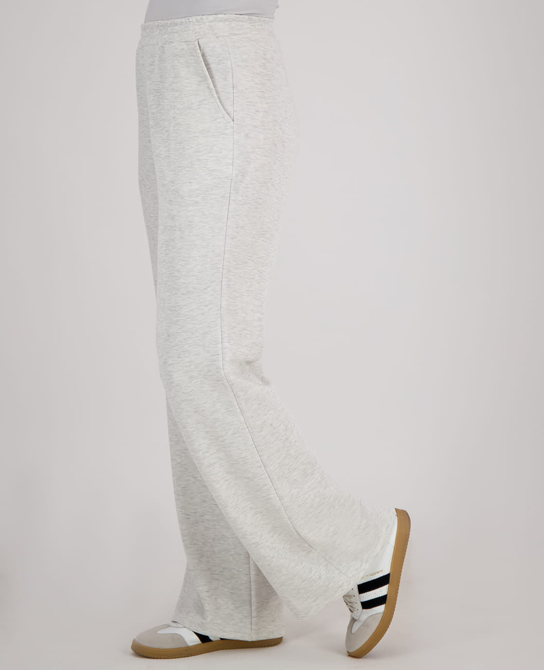 Je m'appelle Broeken Pant Maya | Light Grey Melange