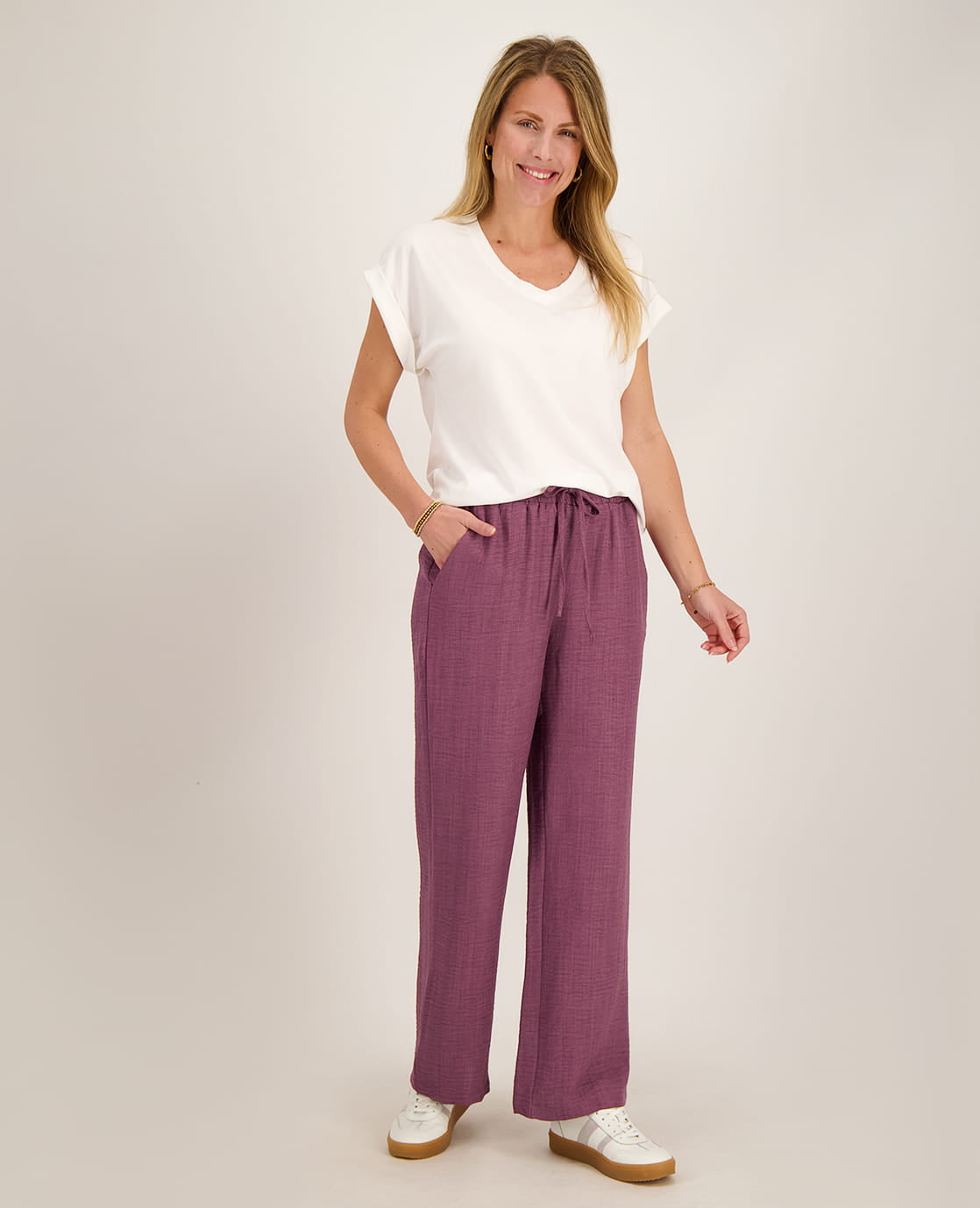 Je m'appelle Broeken Pant Paris | Dark Mauve