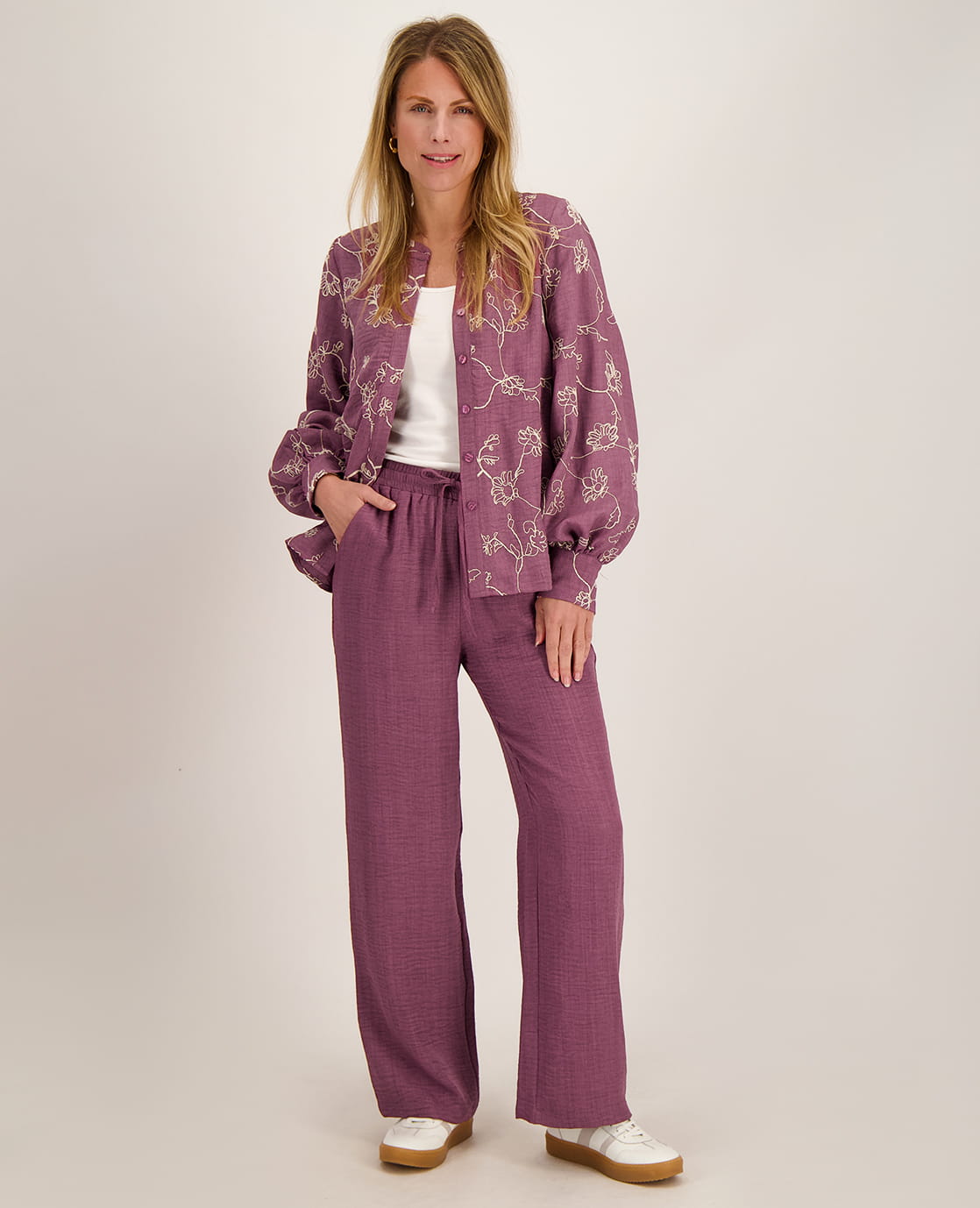Je m'appelle Tops Blouse Paris | Dark Mauve