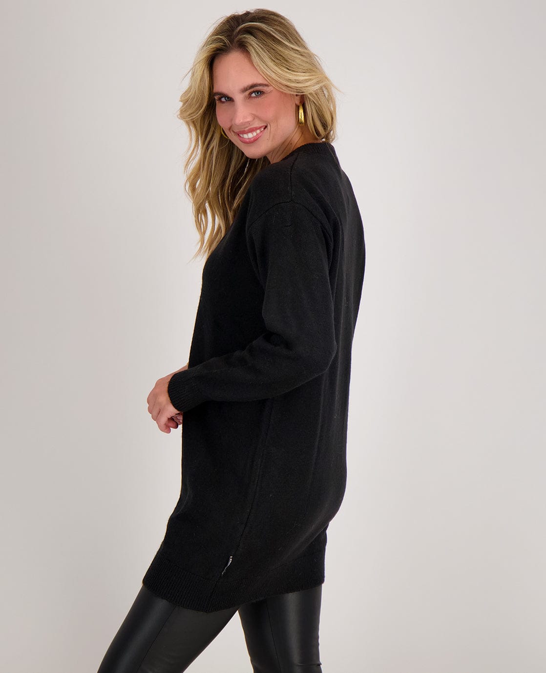 Je m'appelle Vesten Veste Mara Longue | Zwart