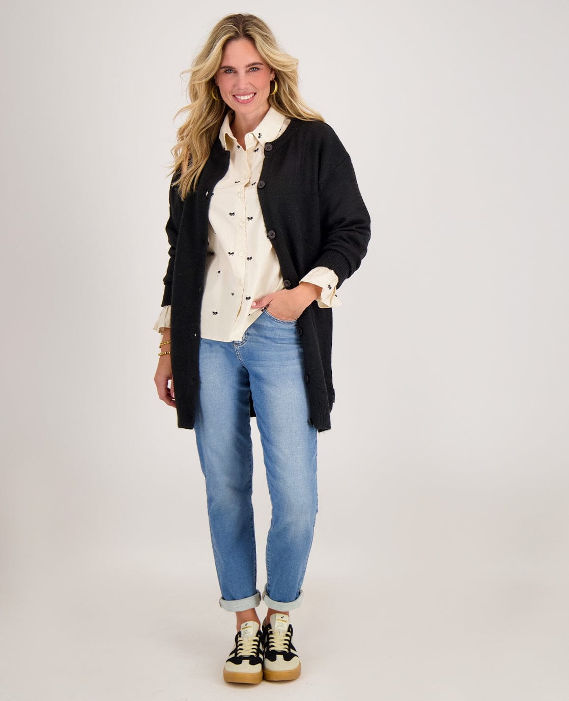 Je m'appelle Vesten Veste Mara Longue | Zwart