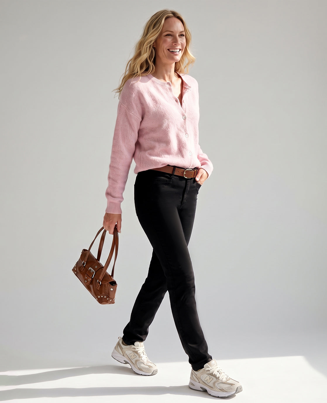 Pant Vera Stretch Denim | Zwart
