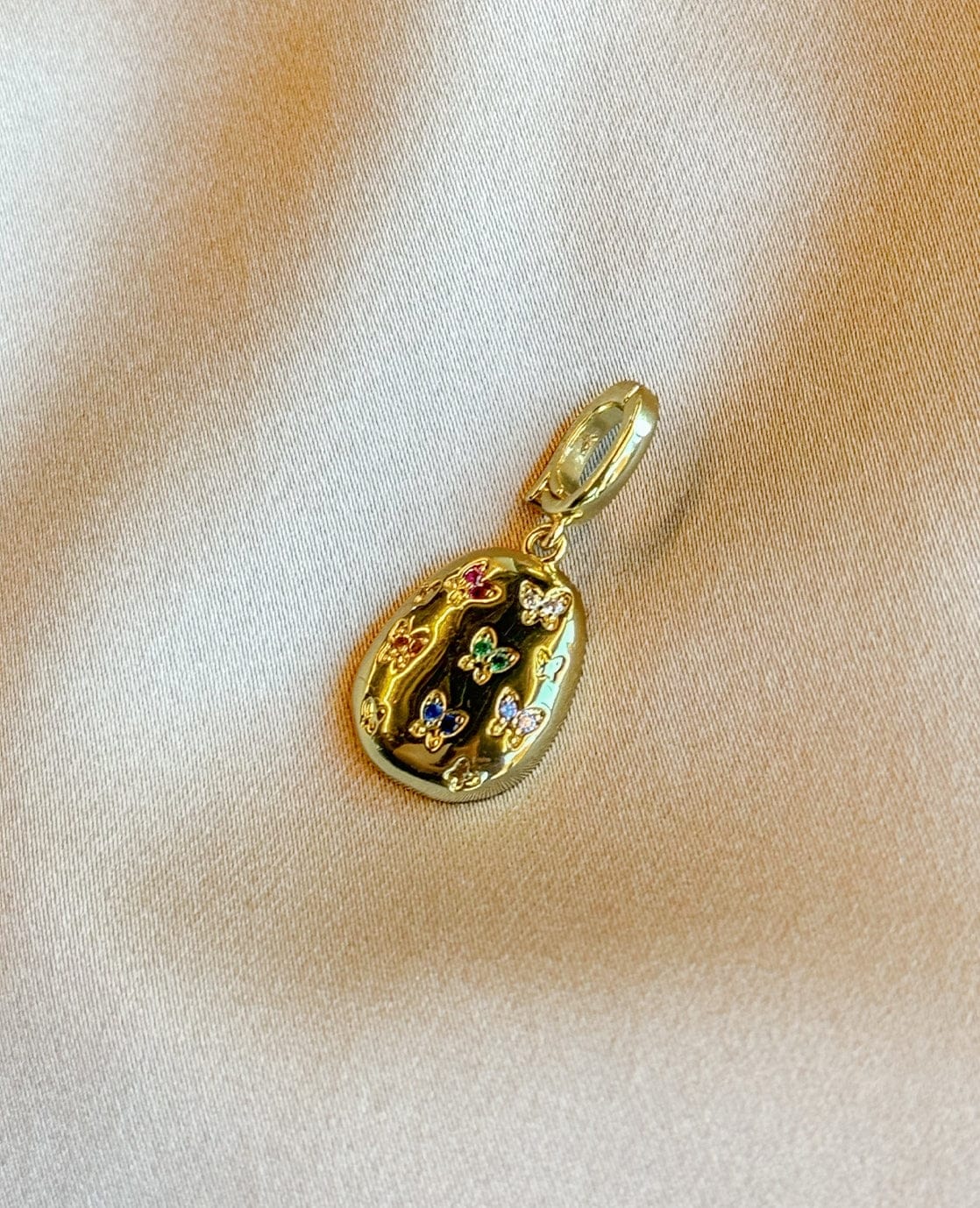 Je m'appelle Accessoires Goud/Multicolor / One Size Bedel Butterflies | Goud/Multicolor