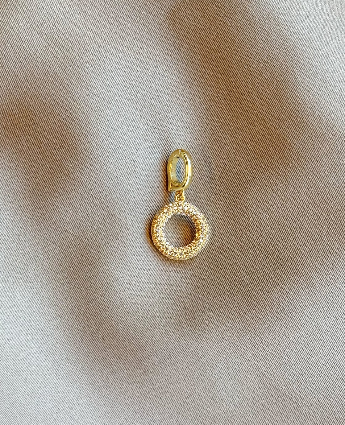 Je m'appelle Accessoires Goud / One Size Bedel Round Diamond | Goud