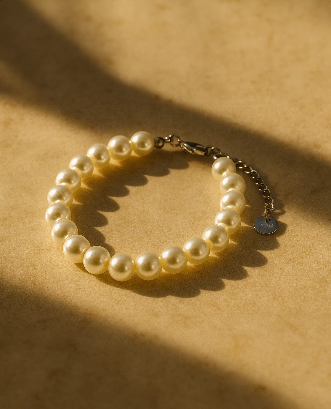 Je m'appelle Accessoires Pearl White / One Size Bracelet | Pearl White