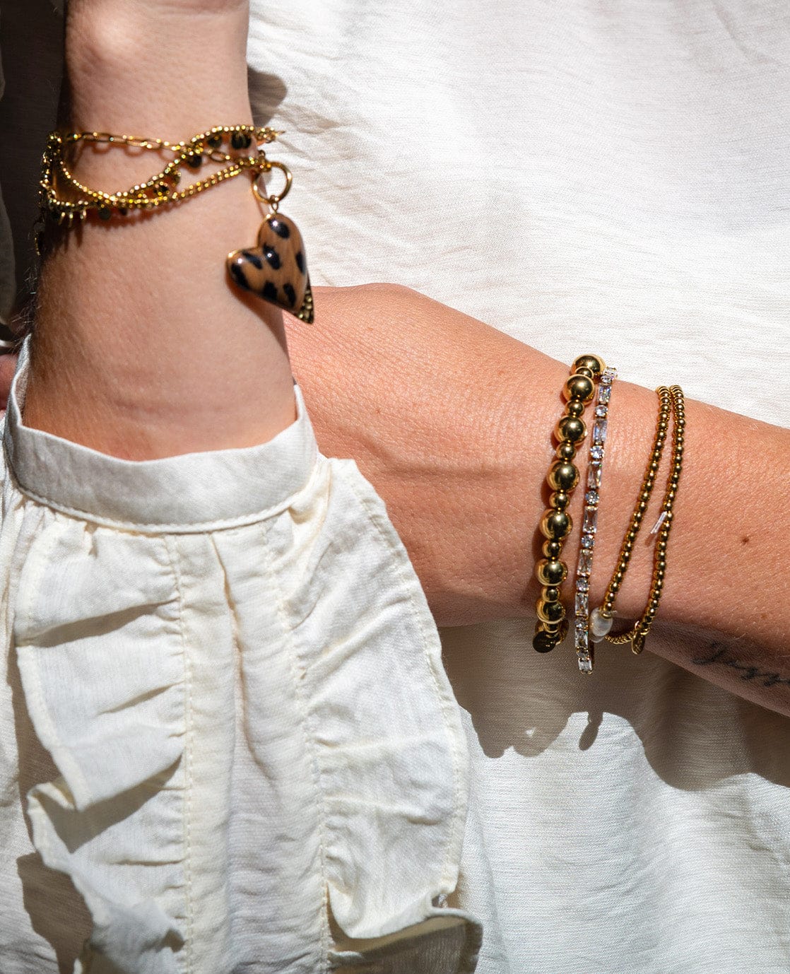 Je m'appelle Accessoires Goud / One Size Bracelet Soléa | Goud