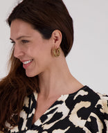 Je m'appelle Accessoires Goud / One Size Earrings Hoops | Goud