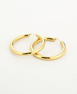 Je m'appelle Accessoires Goud / One Size Earrings Hoops | Goud