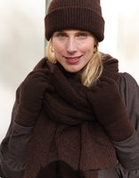 Je m'appelle Accessoires Dark Brown Melange / One Size Hat | Dark Brown Melange