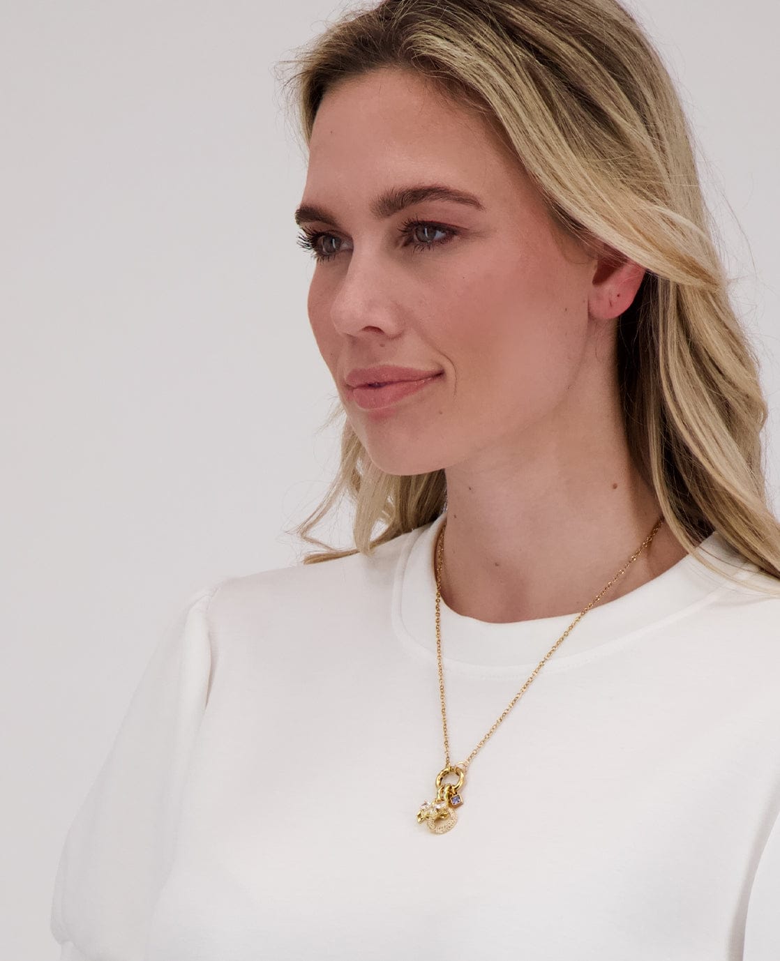 Je m'appelle Accessoires Goud / One Size Necklace Fine Rope | Goud