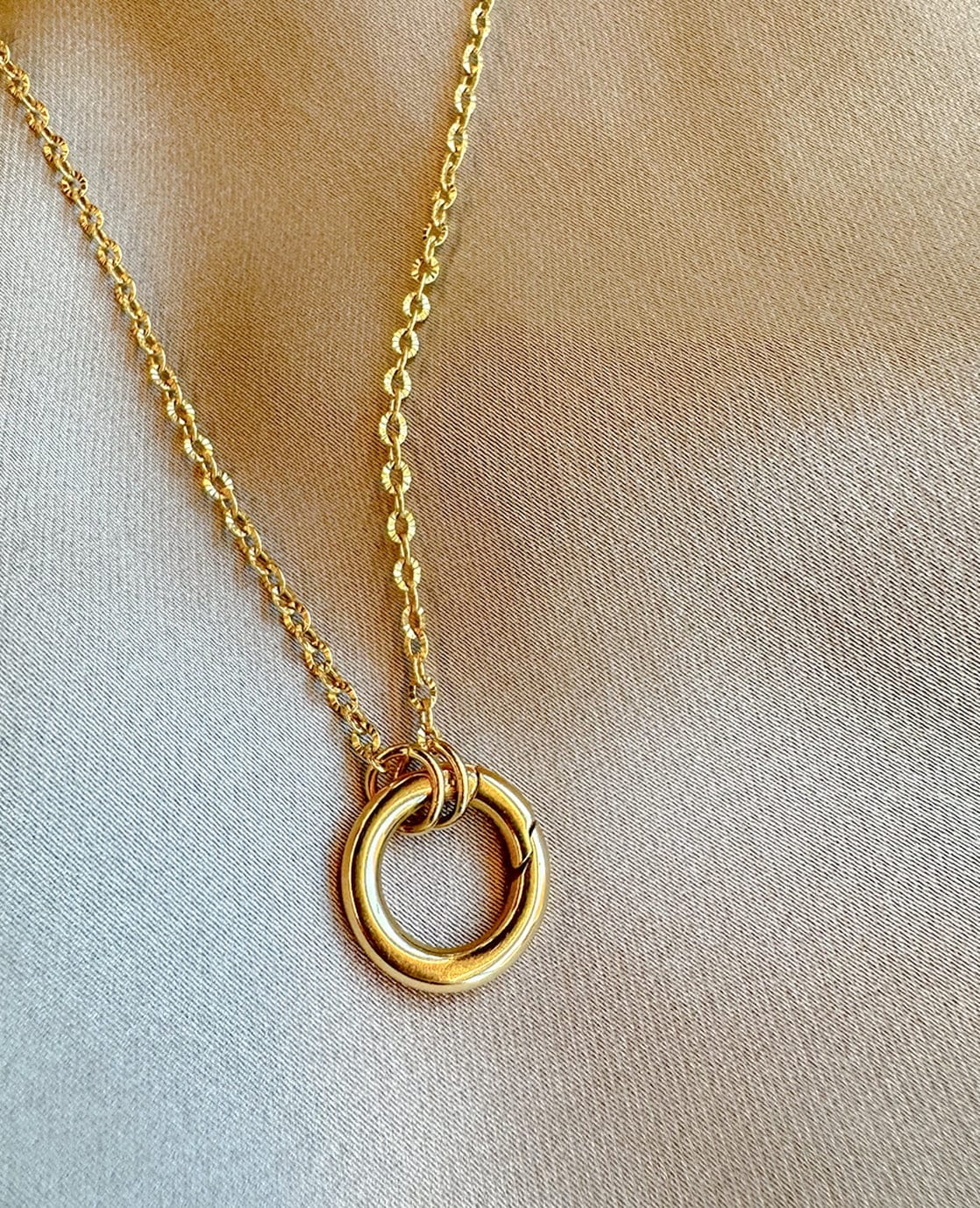 Je m'appelle Accessoires Goud / One Size Necklace Fine Rope | Goud