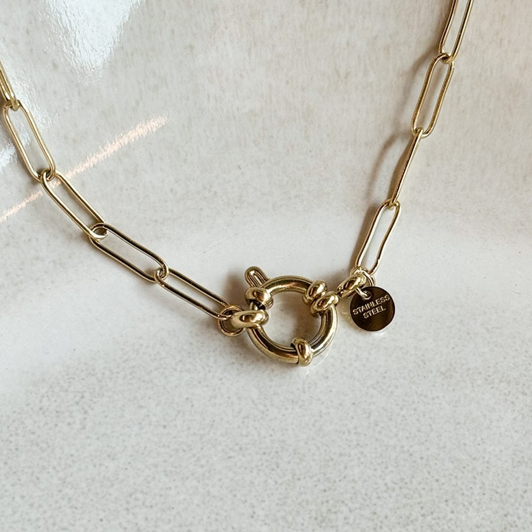 Je m'appelle Accessoires Goud / One Size Necklace Petit Chain | Goud