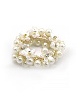 Je m'appelle Accessoires Pearl White / One Size Scrunchie | Pearl White