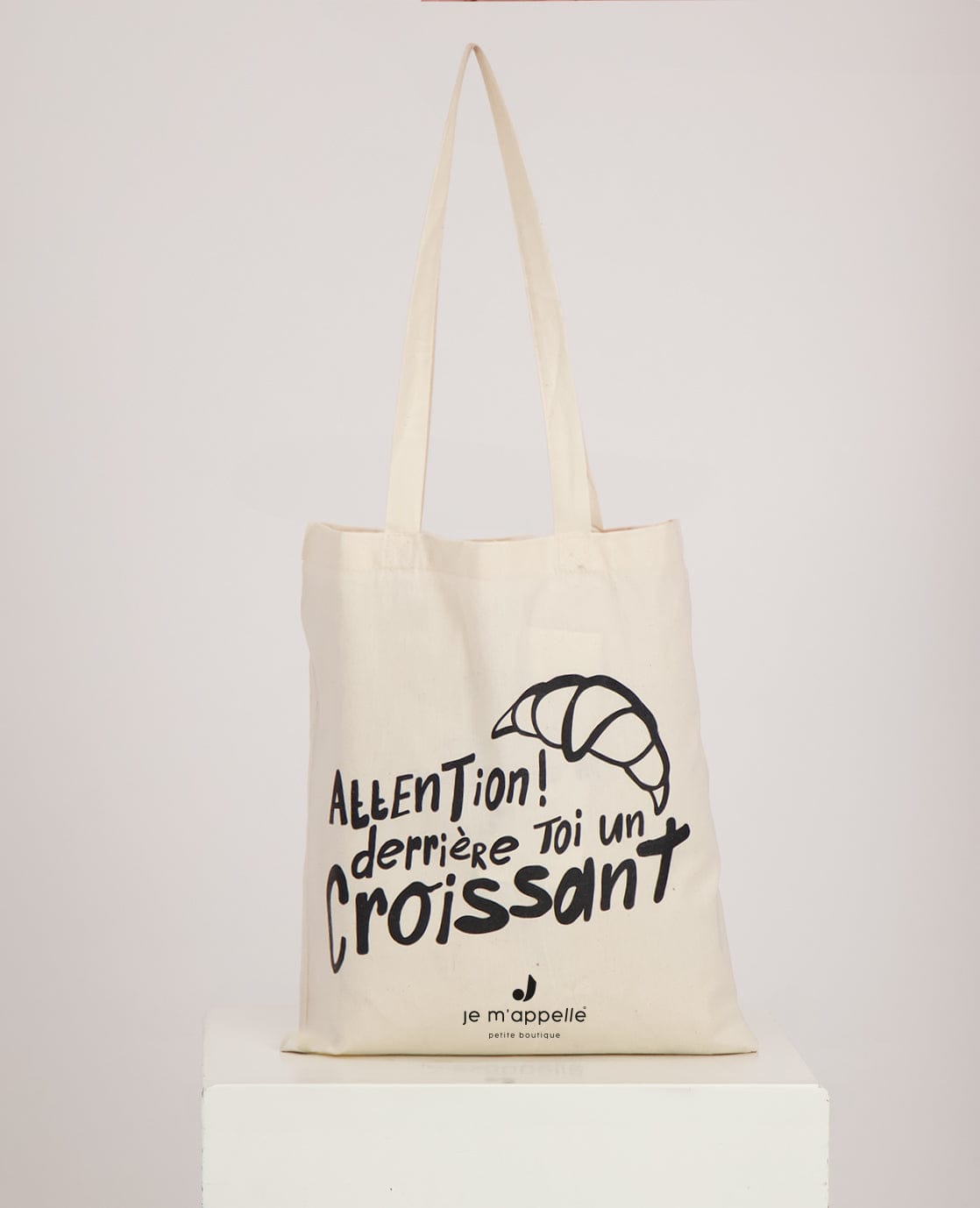 Je m'appelle Accessoires Ecru / One Size Shopping Bag | Ecru