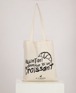 Je m'appelle Accessoires Ecru / One Size Shopping Bag | Ecru