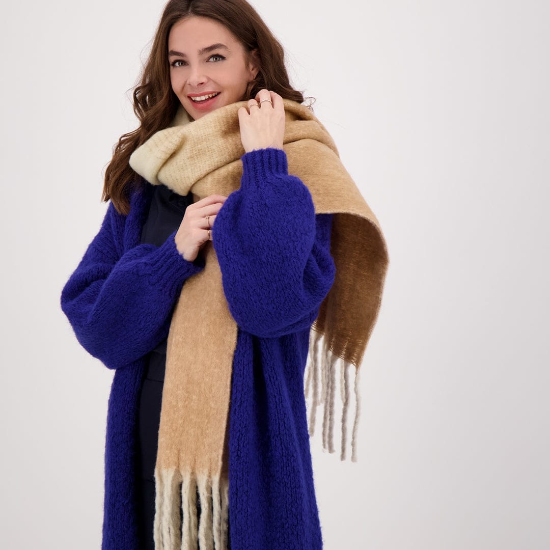 Je m'appelle Accessoires Multicolor/Camel / One Size Sjaal Elle | Multicolor/Camel