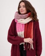 Je m'appelle Accessoires Multicolor/Merlot / One Size Sjaal Elle | Multicolor/Merlot